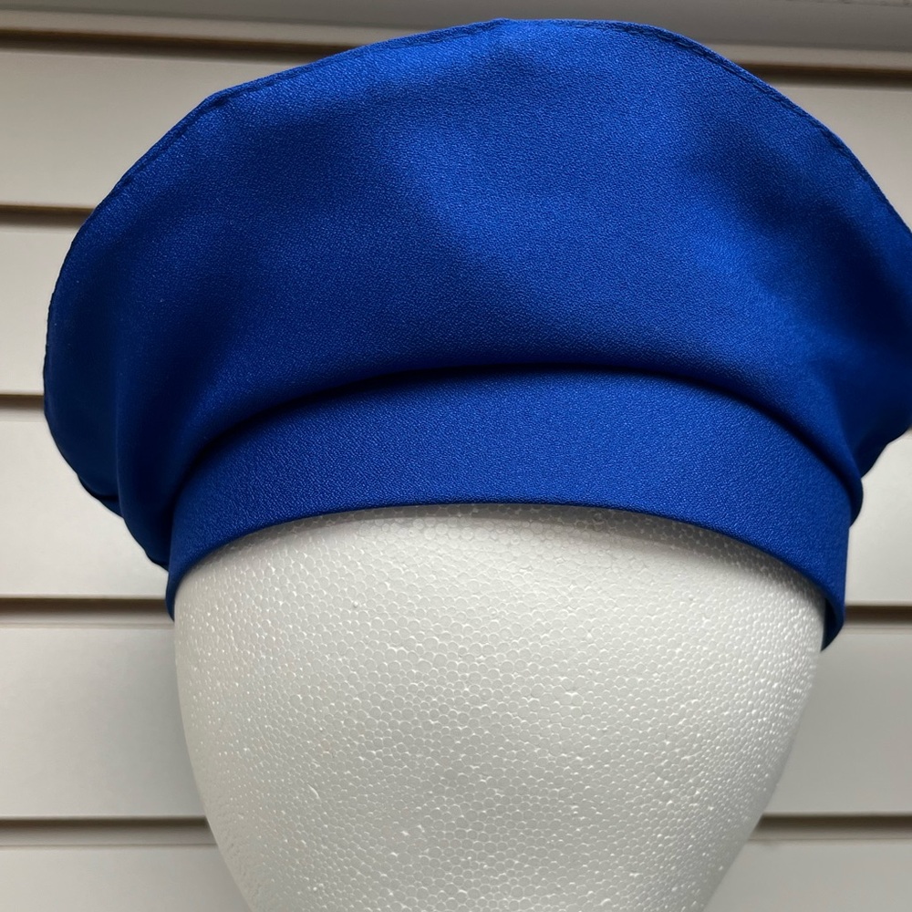 Women’s Tam Hat Royal Blue Color 2 sizes available hat size 6 7/8 & 7